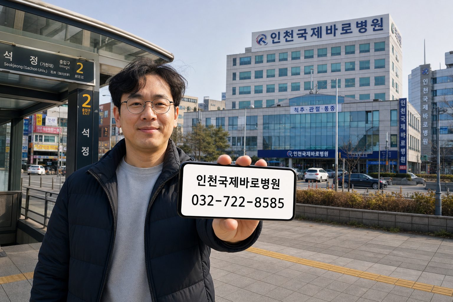 인천국제바로병원 위치와 연락처 정리