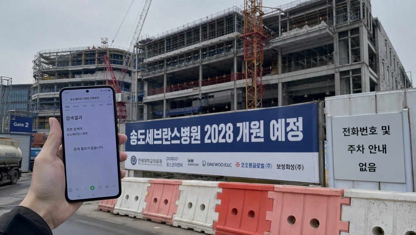 송도종합병원 전화번호와 주차 정보