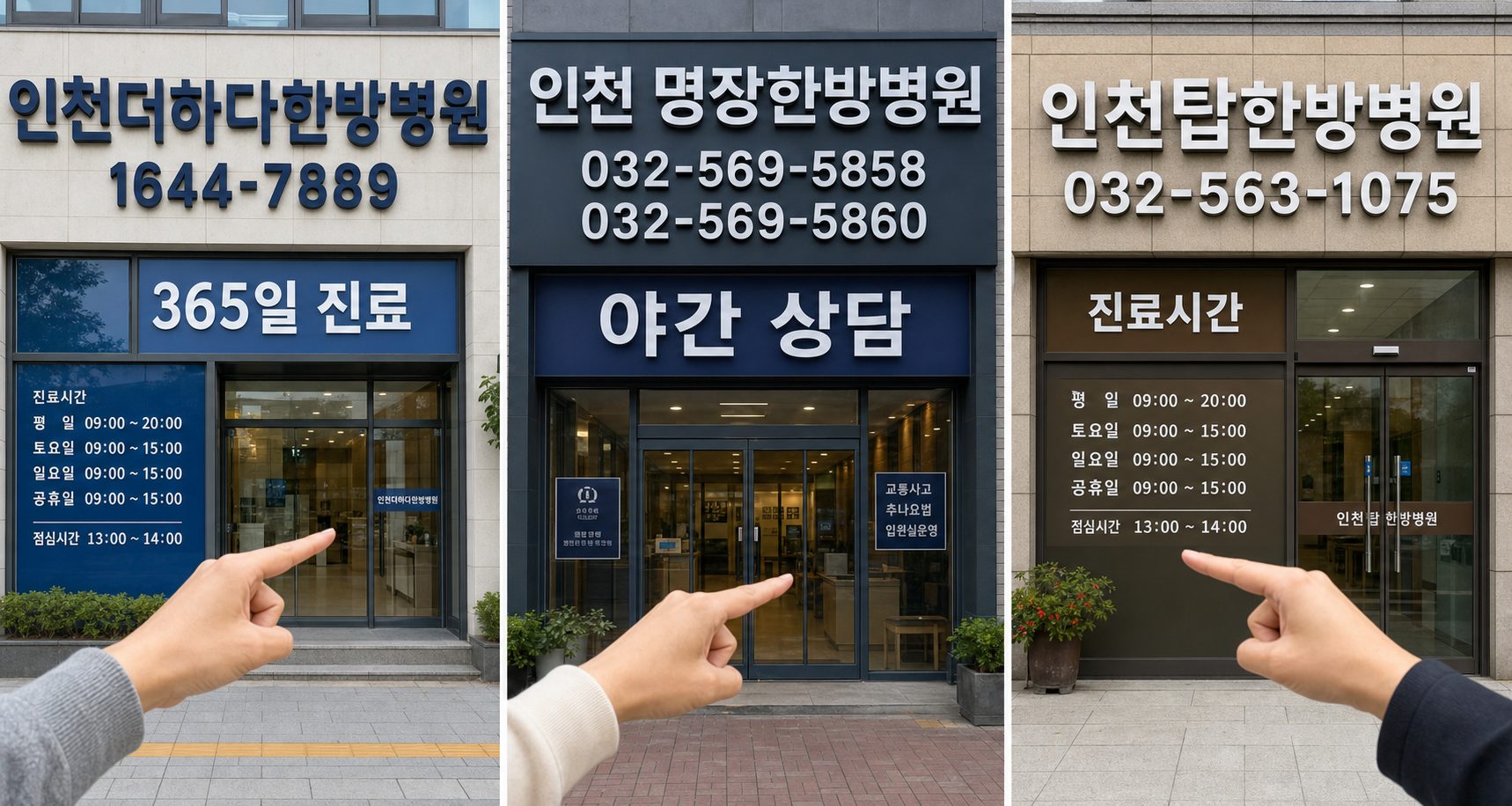 인천한방병원 전화번호와 진료시간 정리
