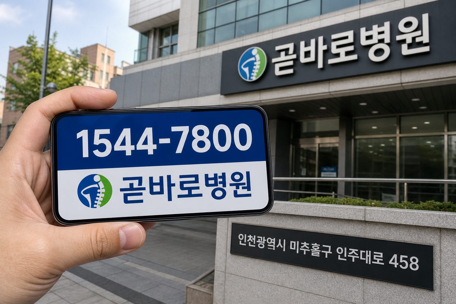 곧바로병원 전화번호 및 이용 안내