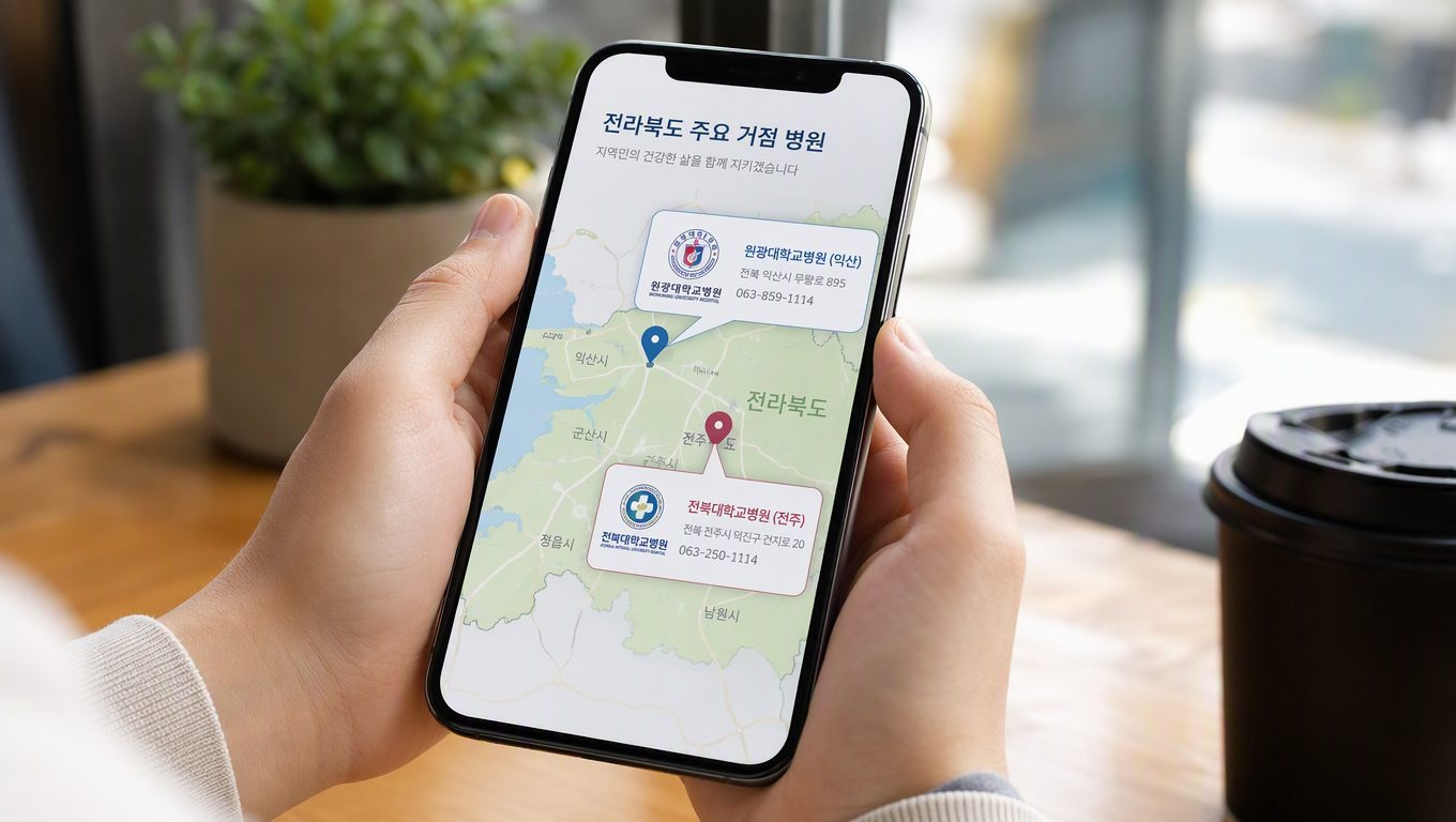 전라북도병원 정보 한눈에 확인하는 실전 활용 가이드