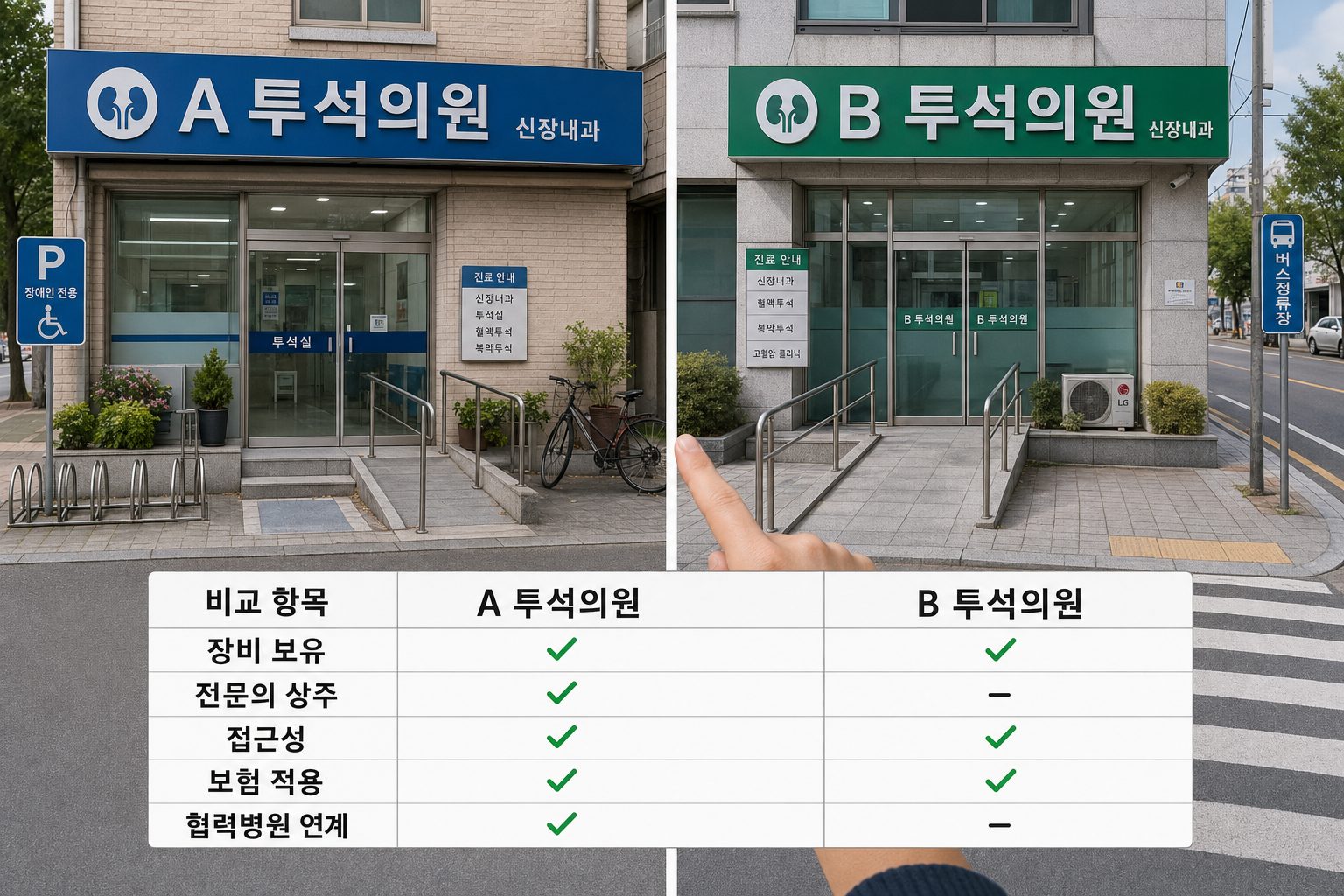 투석병원 선택 시 반드시 확인해야 할 기준과 비교 방법