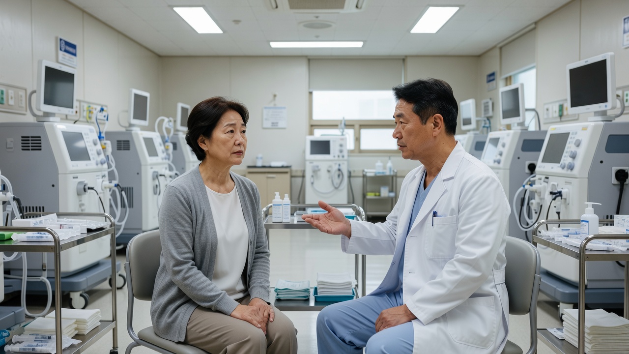 투석실 이용을 위한 대학병원과 개인의원 선택 비교