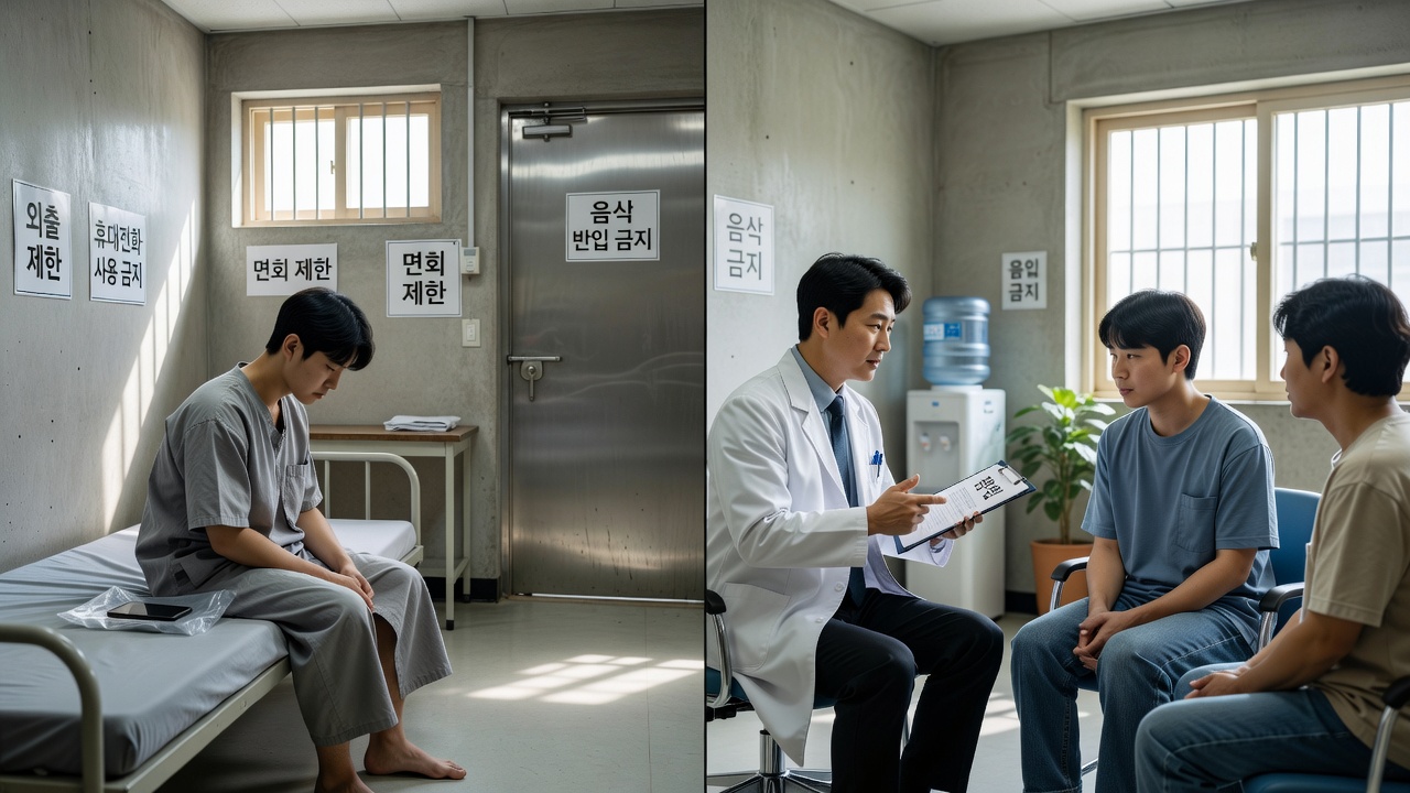 청소년 정신병원 입원 시 제약되는 사항 정리