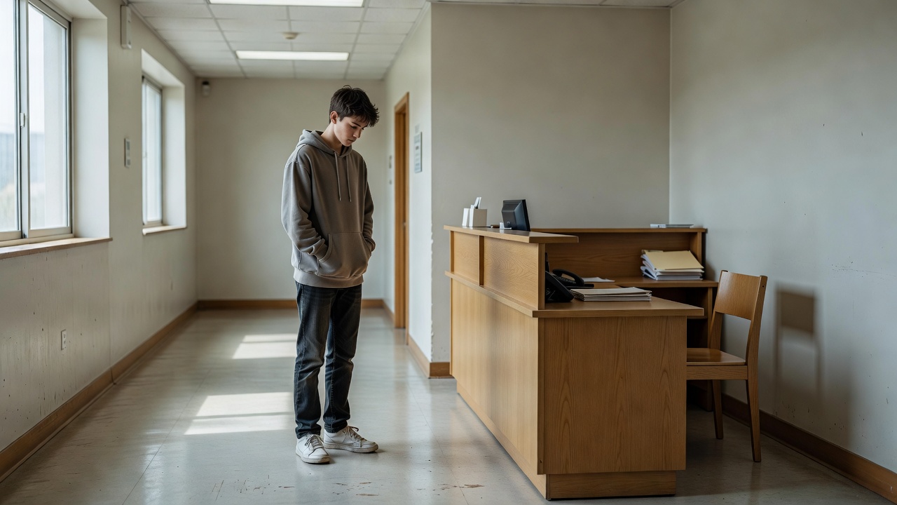 미성년자 혼자 정신병원 방문 가능 여부에 대한 안내 사진