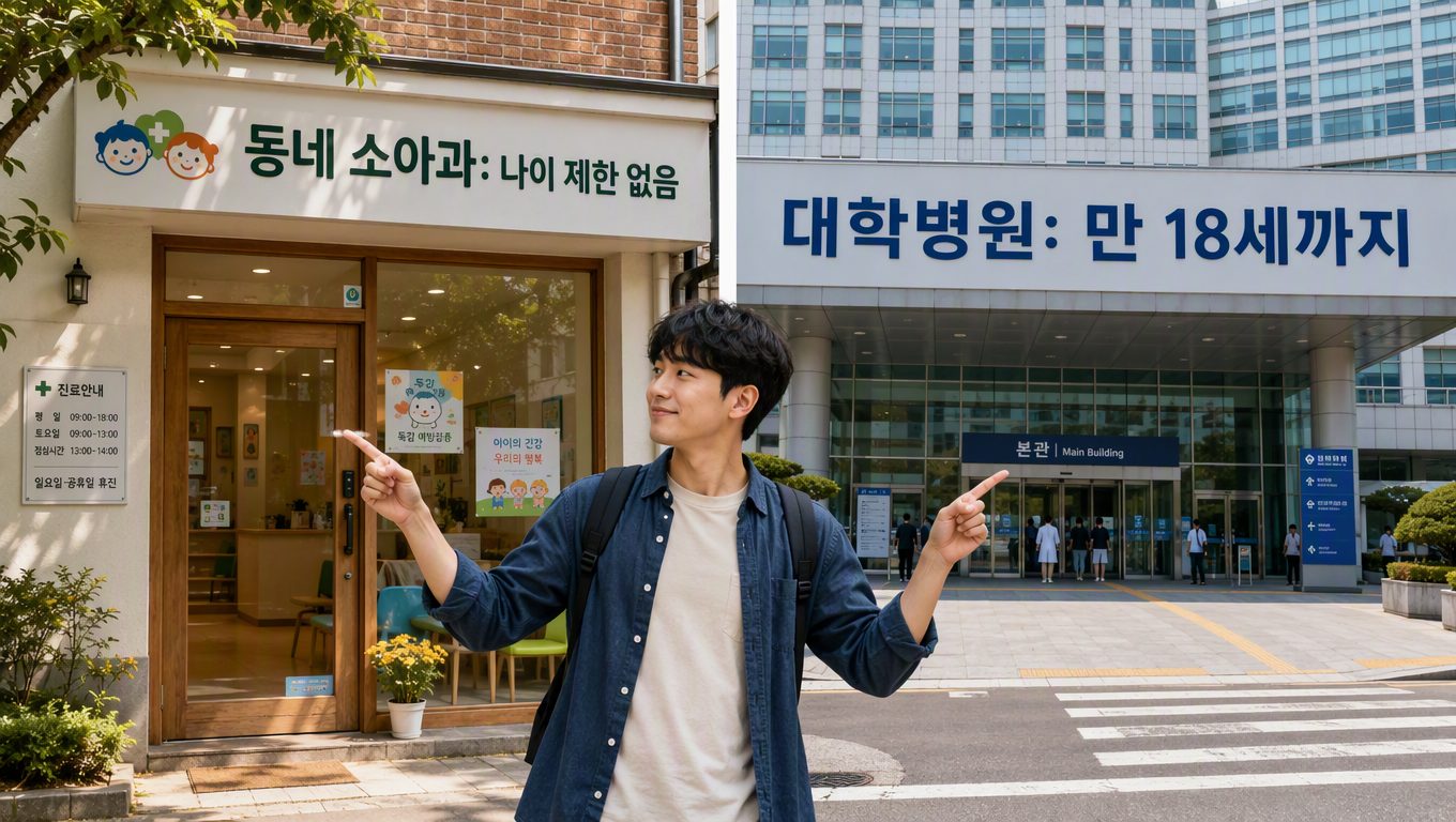 소아과 나이 기준과 진료 가능 연령 정리