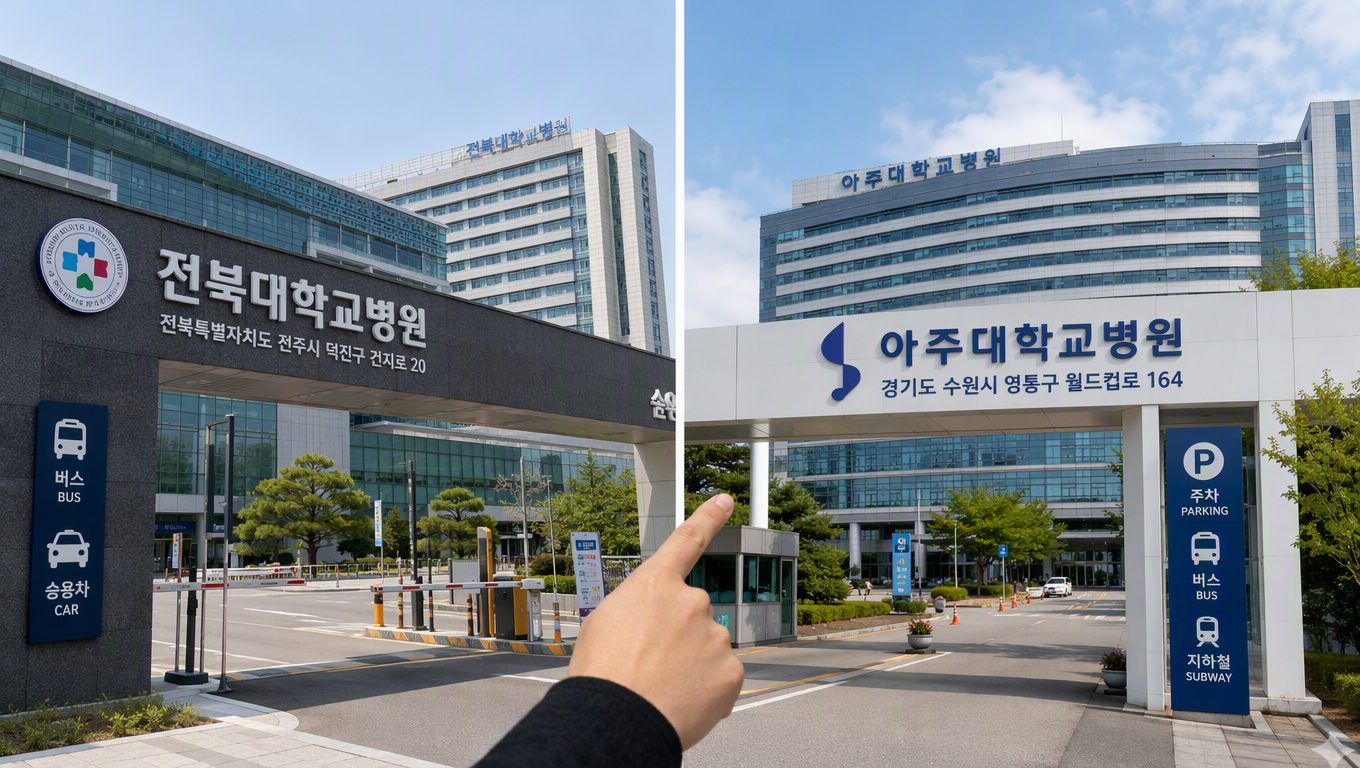 병원주소 비교로 알아보는 지역별 병원 선택 기준