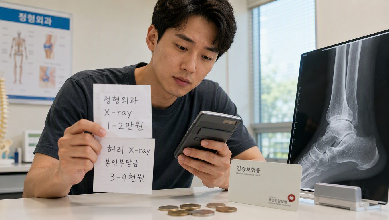 정형외과 x ray 비용과 건강보험 적용 범위