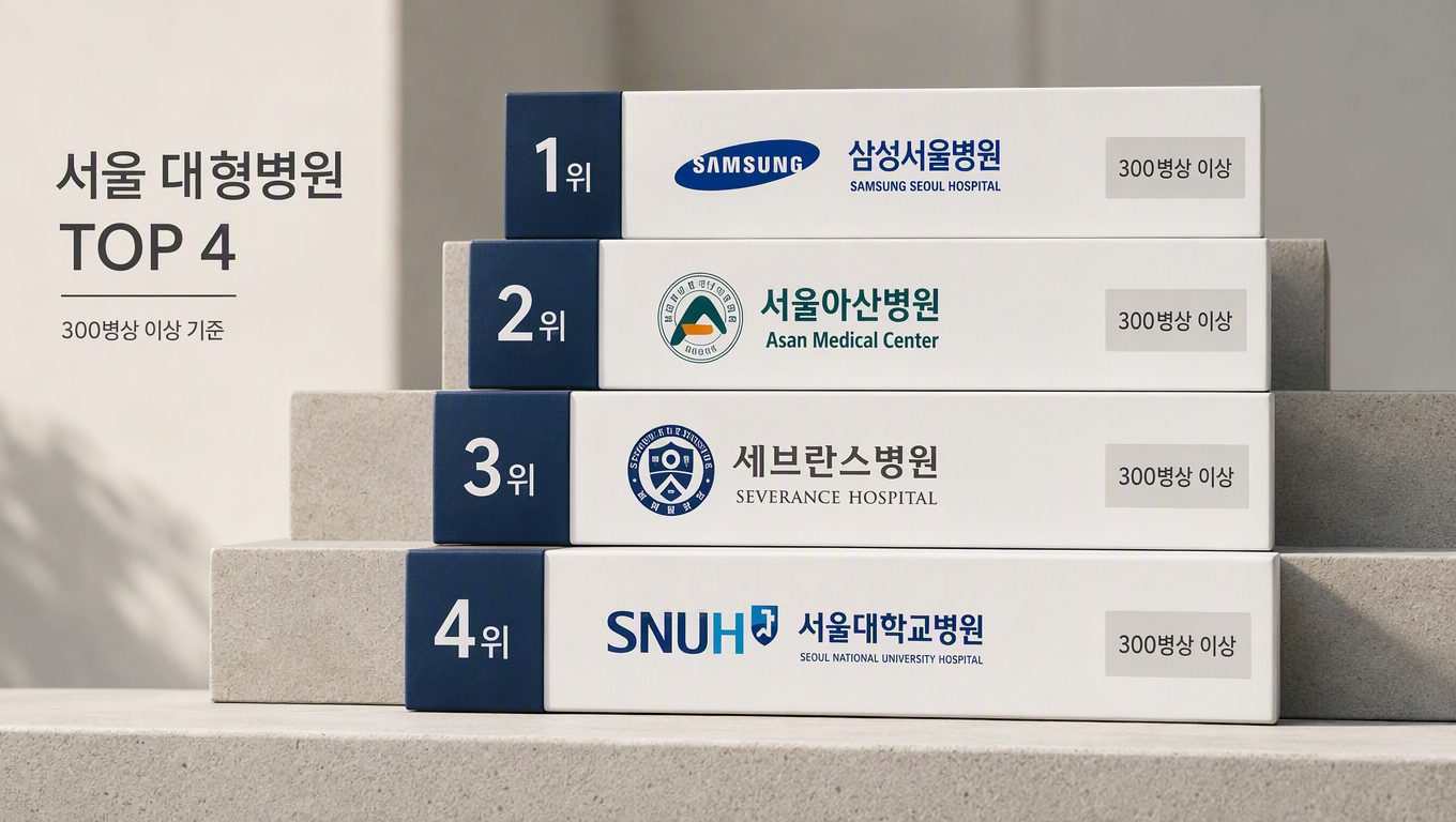 서울 대형병원 규모와 정부 정책 동향